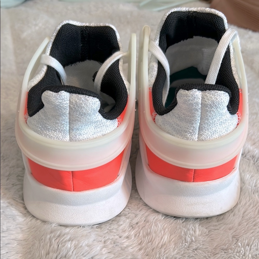 adidas White and Pink Athletic Shoes - Picture 6 of 8